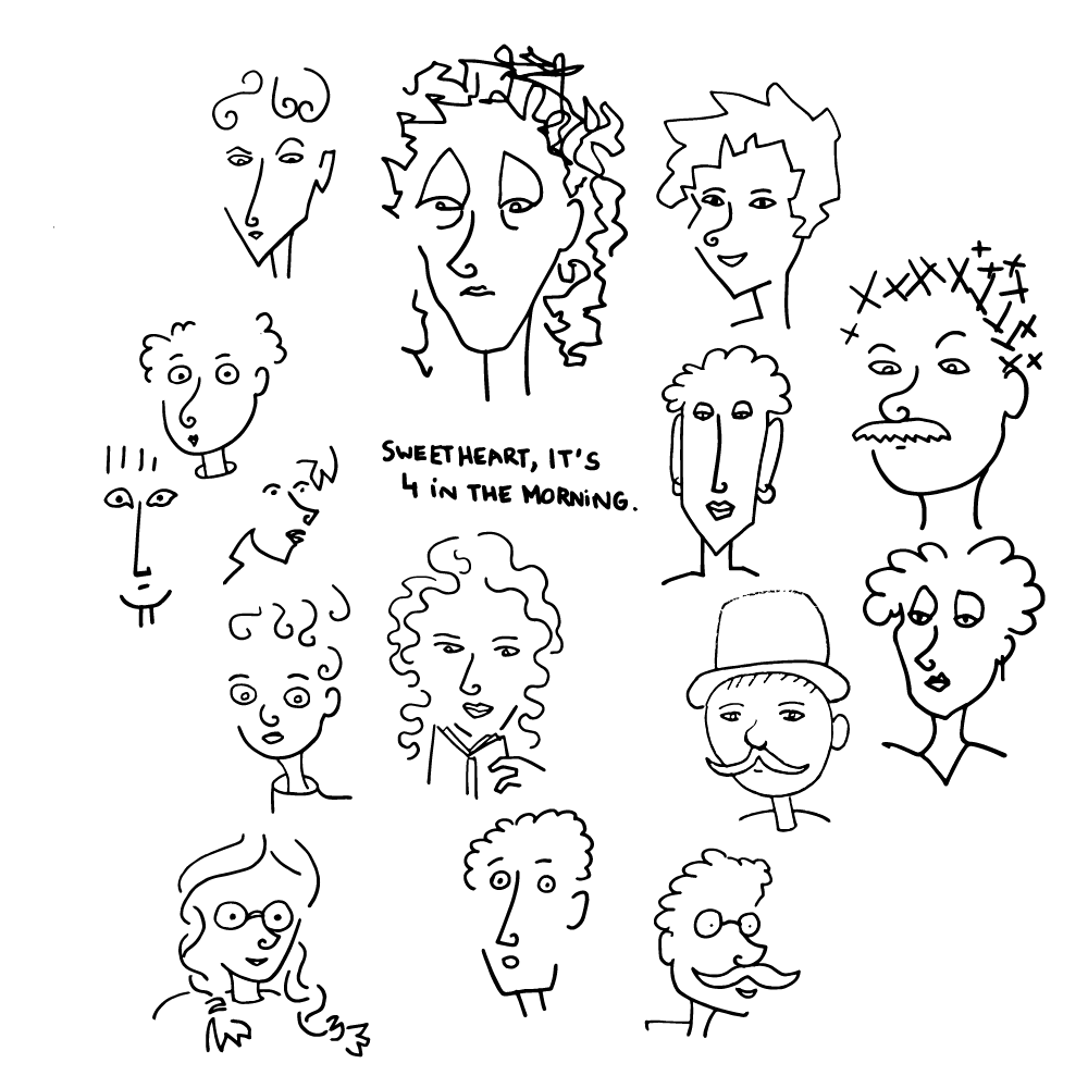 Sketchbook – Faces