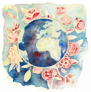 Blooming world