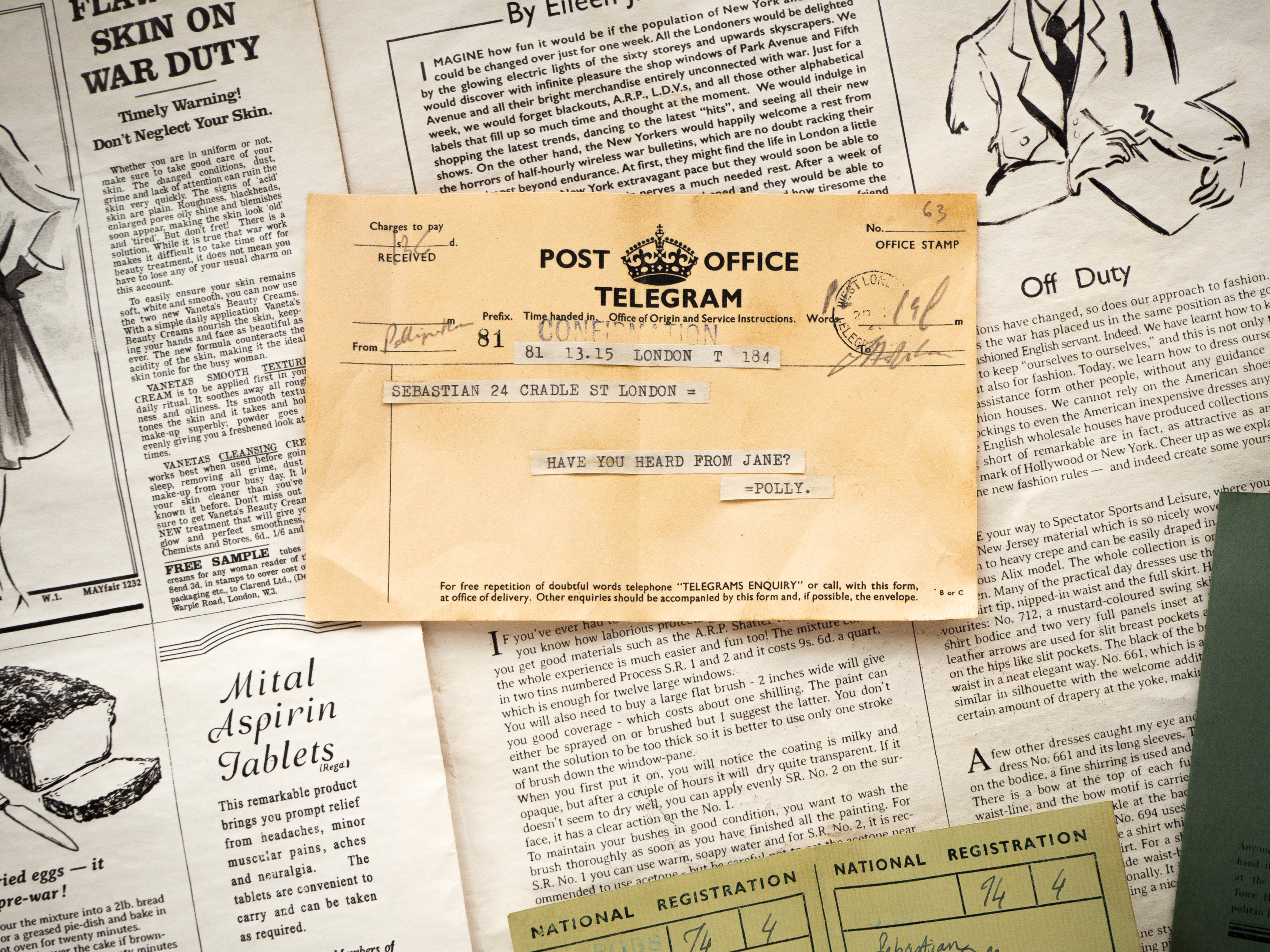WW2 Telegram