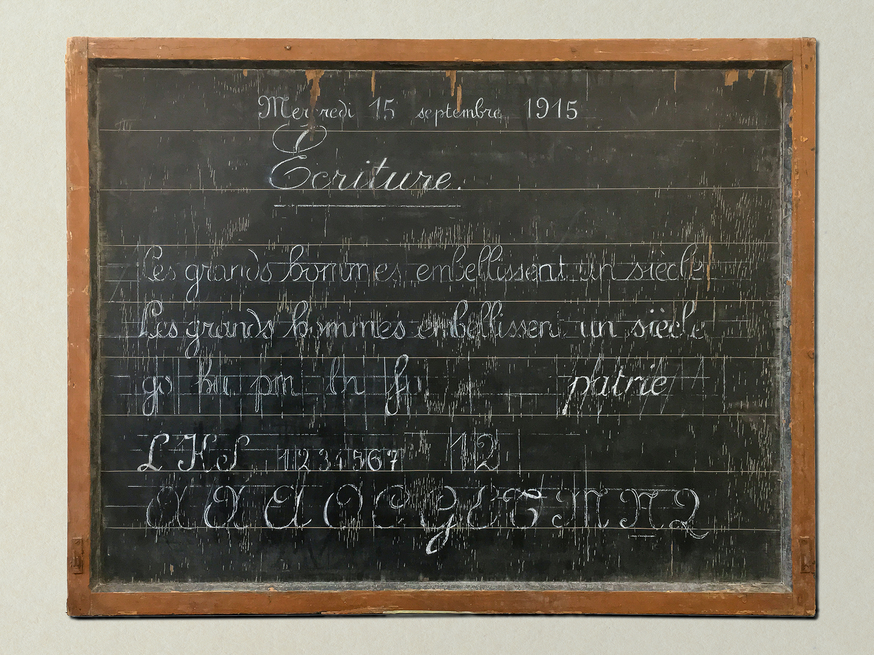 1917 – Blackboard