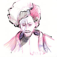 Herman Stenko Live sketching