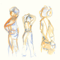 Live sketching